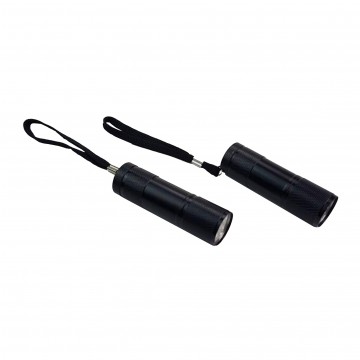 9 LED Metal Flashlight